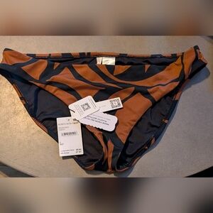 Sanctuary swim wear bottom Earth coordinates sz L large NWT